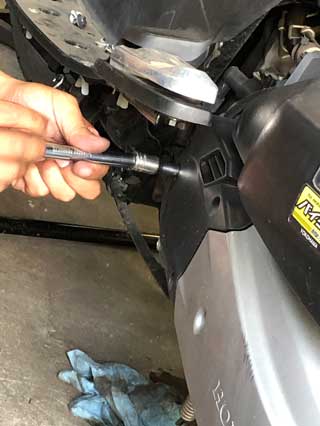 PCX125 JF 56のメンテナンス日記　燃費との闘い