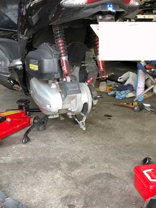 PCX125 JF 56のメンテナンス日記　燃費との闘い