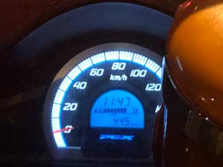 PCX125 JF 56のメンテナンス日記　燃費との闘い